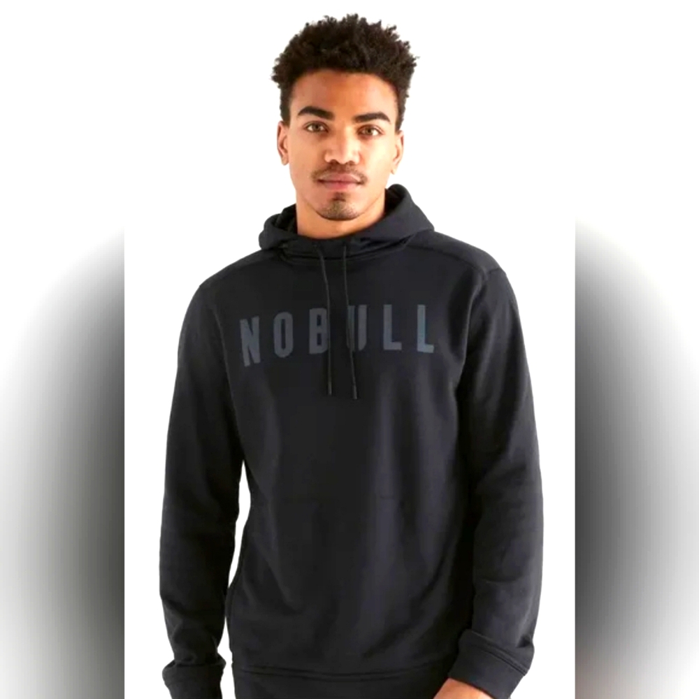 NOBULL Men's Black Hoodie Medium New